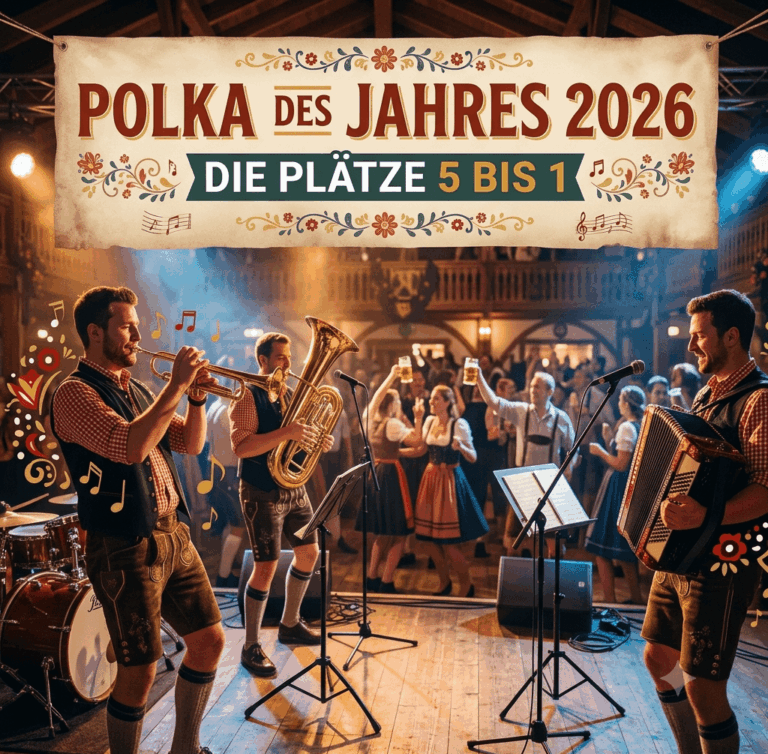 Polka des Jahres Plätze 5 bis 1